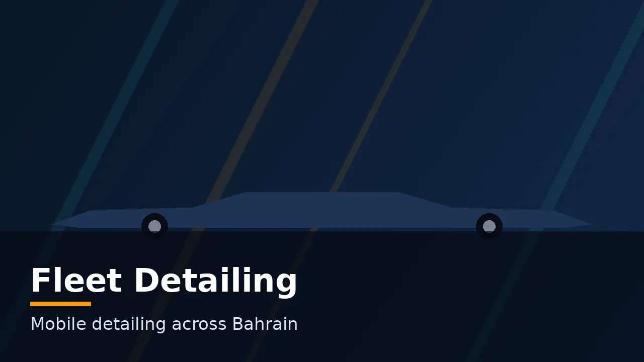 Fleet & Commercial Detailing