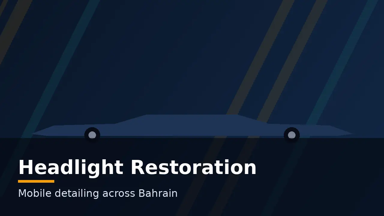 Headlight Restoration
