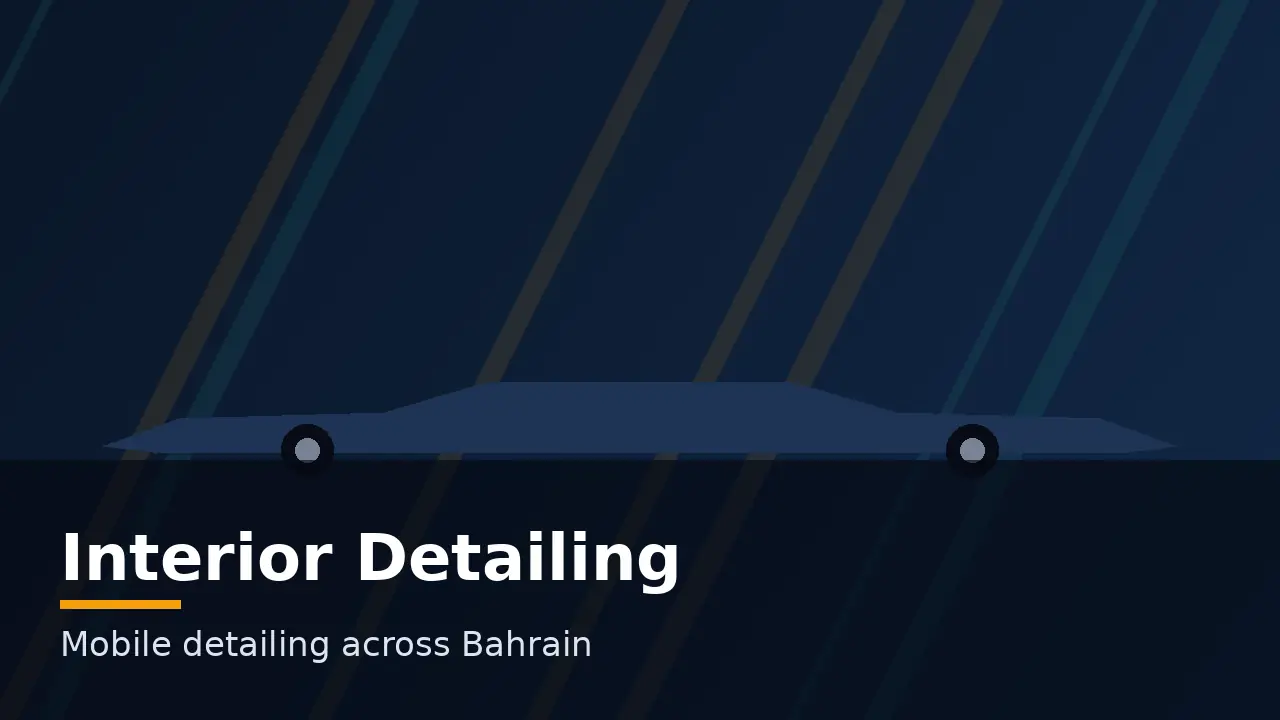 Interior Detailing & Seat Shampooing