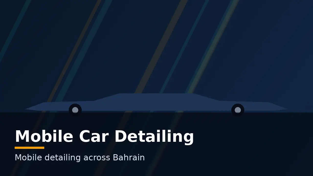 Mobile Car Detailing